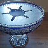 Champagne cellar in blue crystal from Lorraine