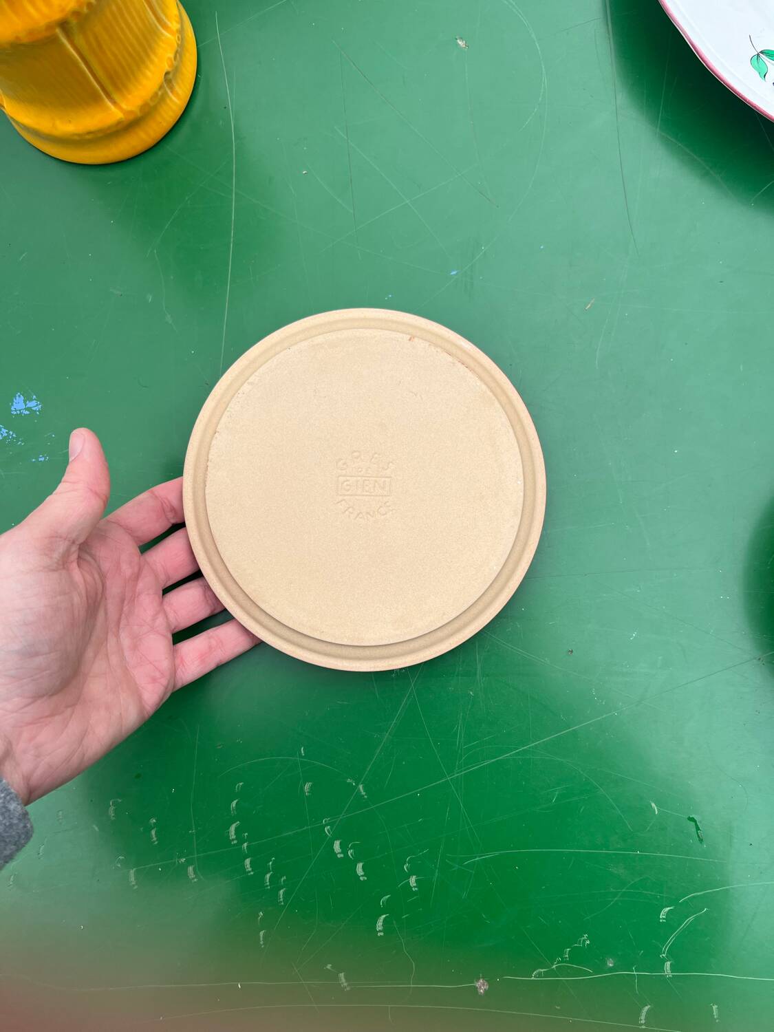 Gien - stoneware plates