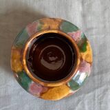 Enamelled ceramic pocket tray