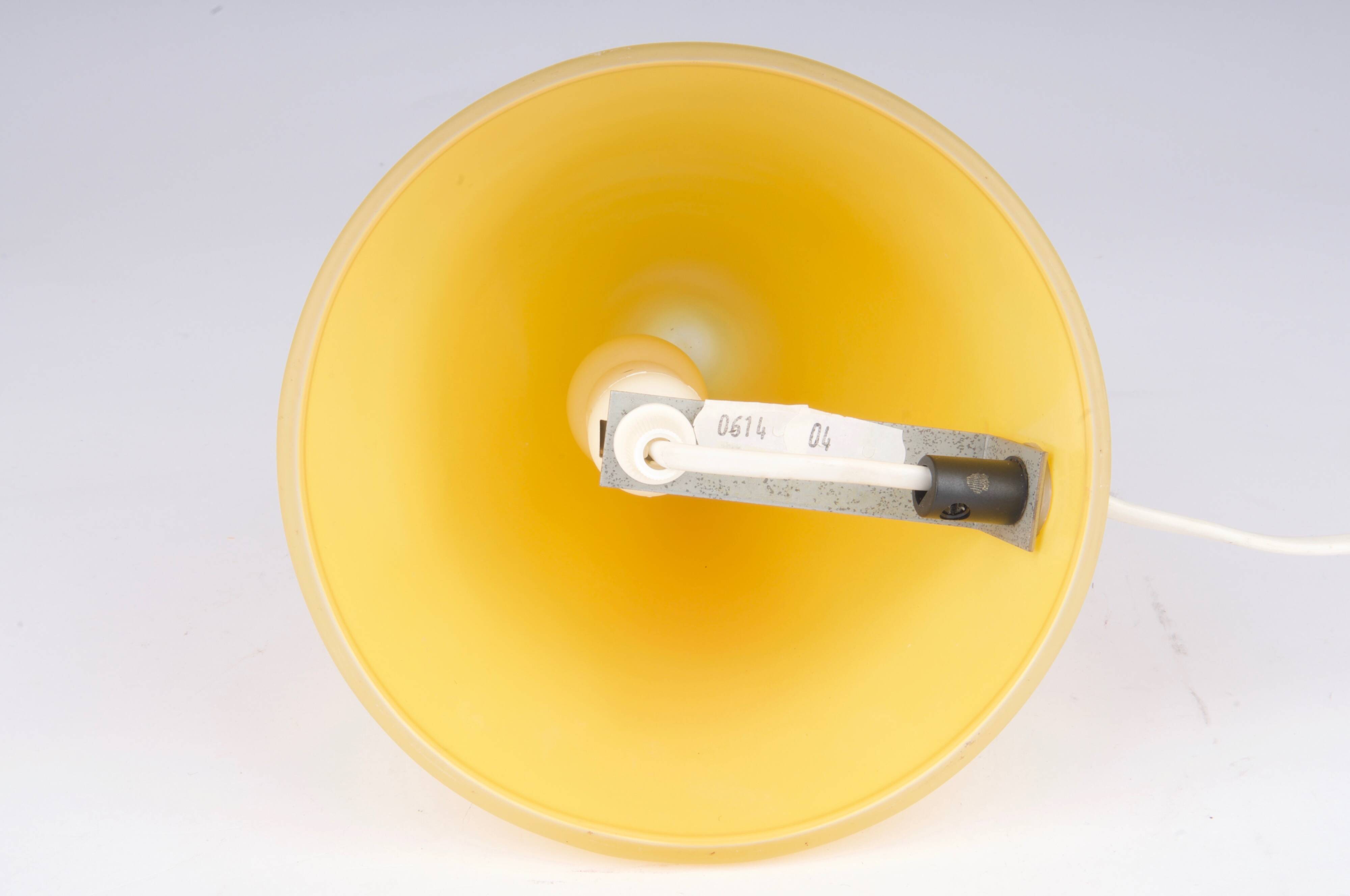 SCE Teepee Habitat lamp in orange frosted glass