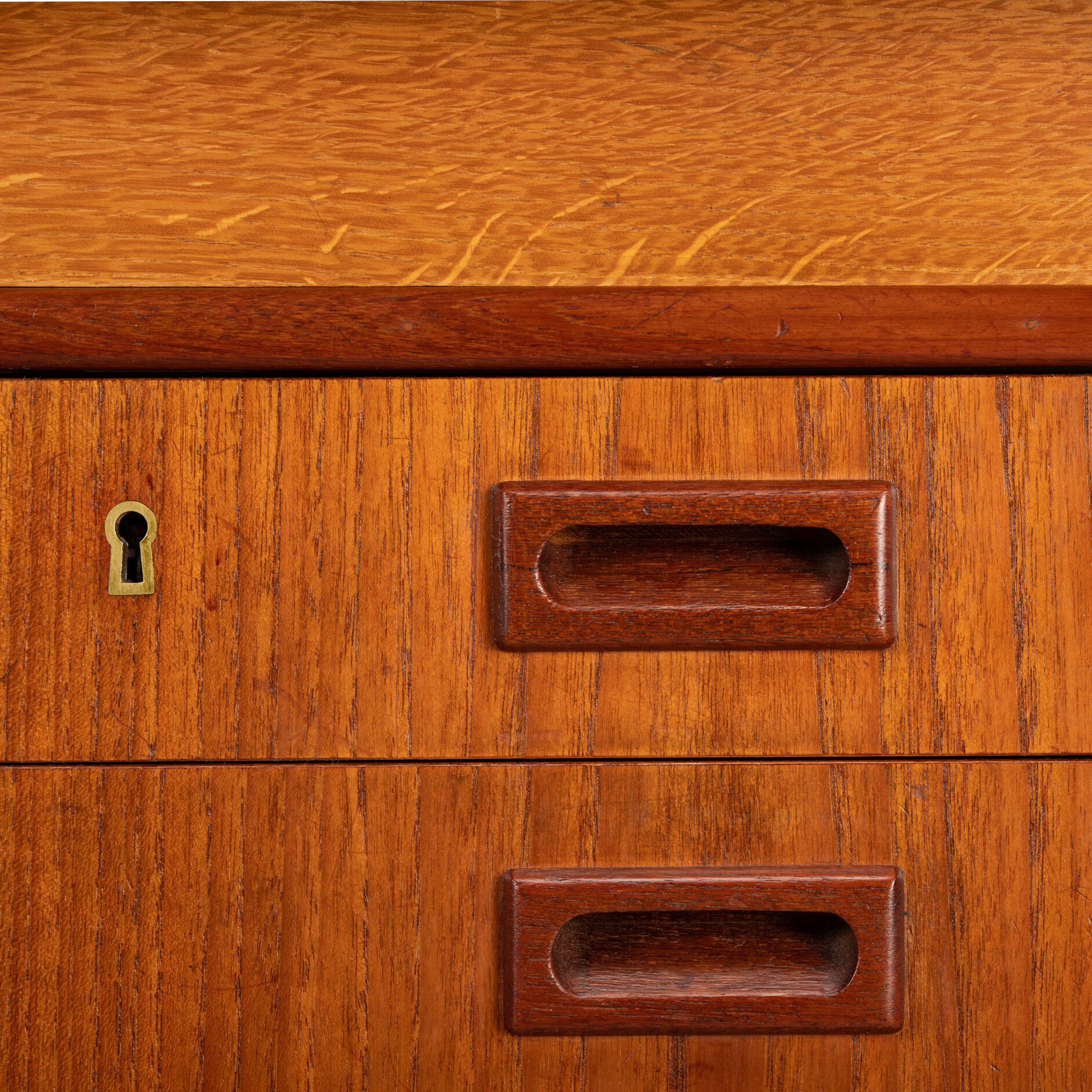 Vintage freestanding design desk, 1960s