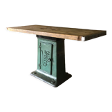 Industrial dining table