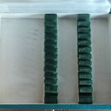 12 old silver-plated oyster forks