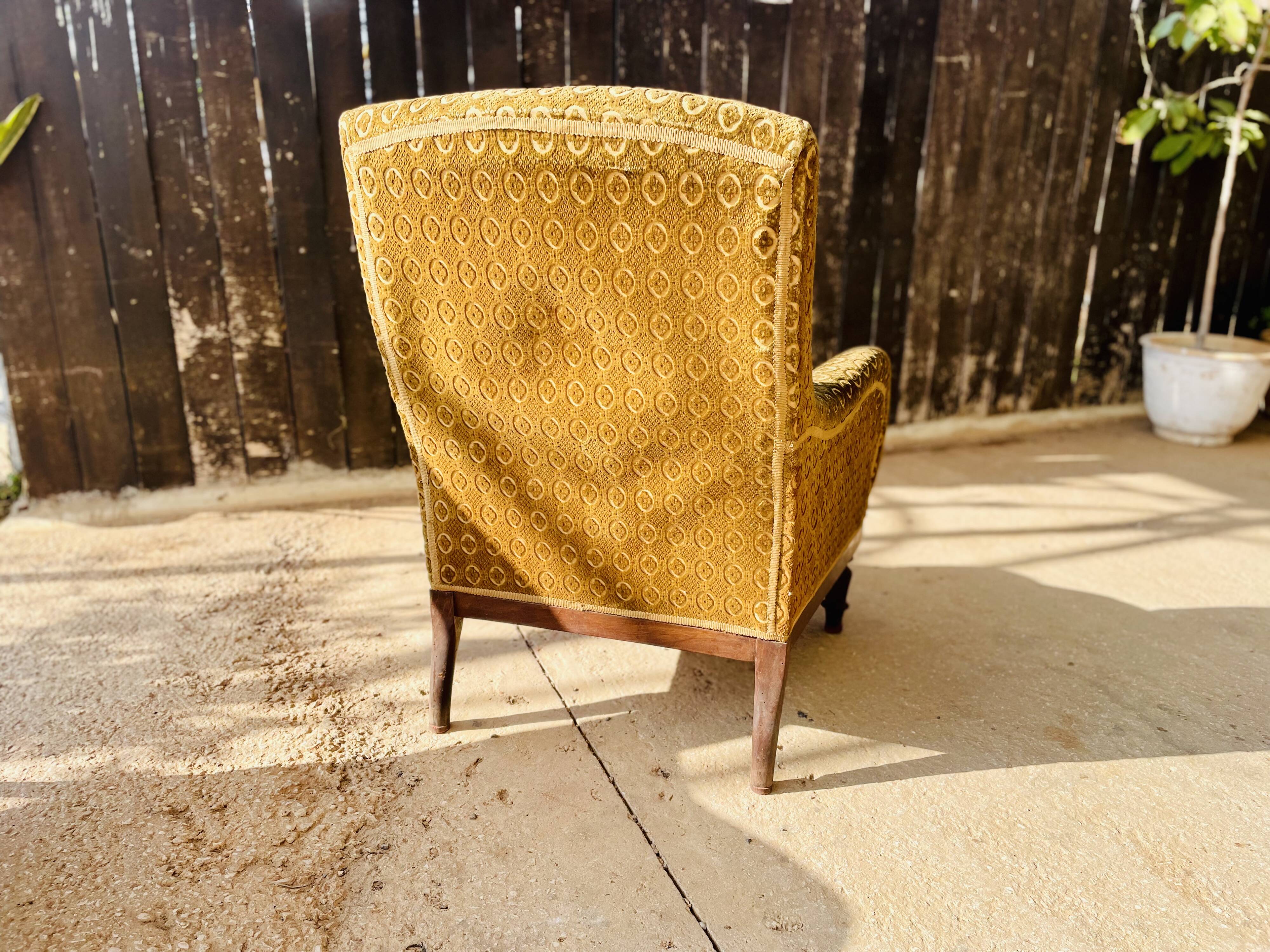 Paire de fauteuils napoleon III