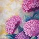 Painting bouquet of flowers