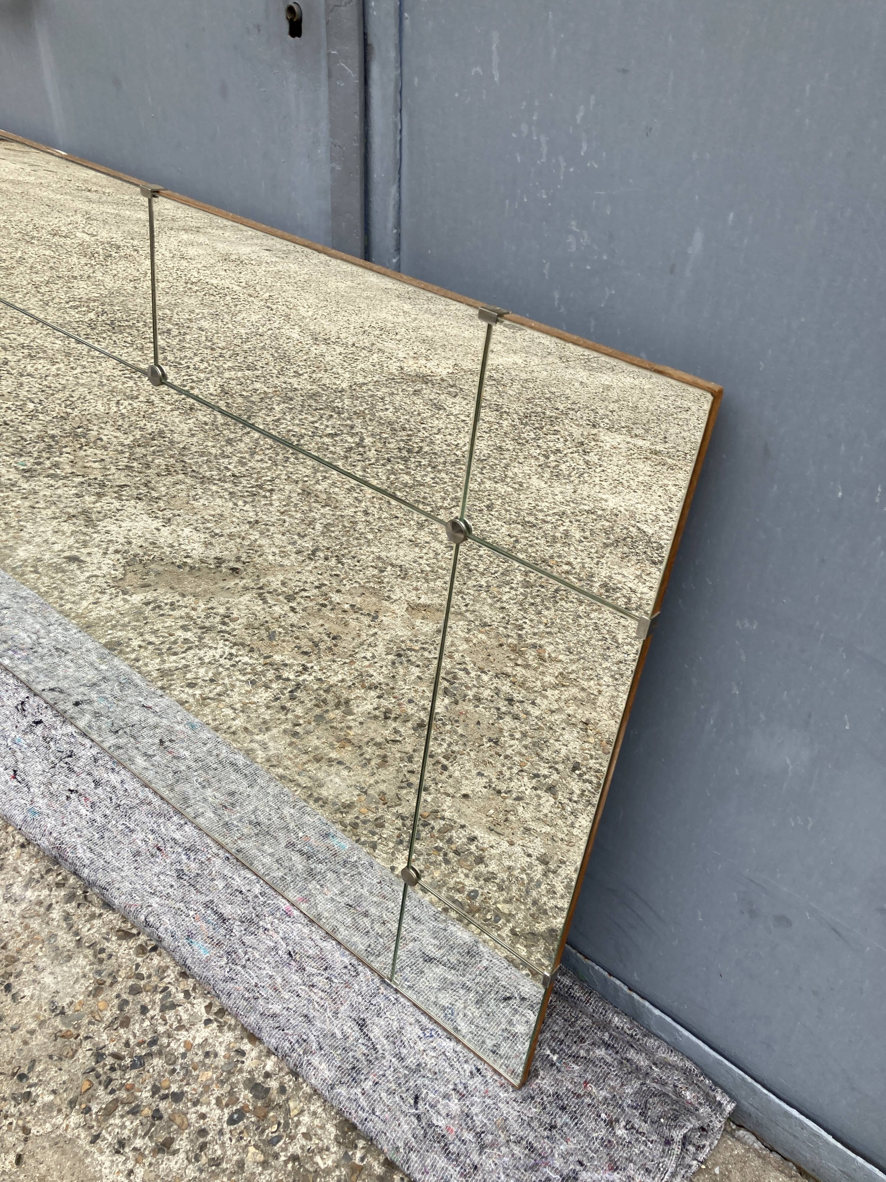 70s brasserie mirror 180x90cm