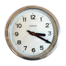 Horloge industrielle fonctionnelle Lepaute 25 cm gare pendule Brillié 1960 ATO