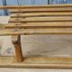 Wooden toboggan