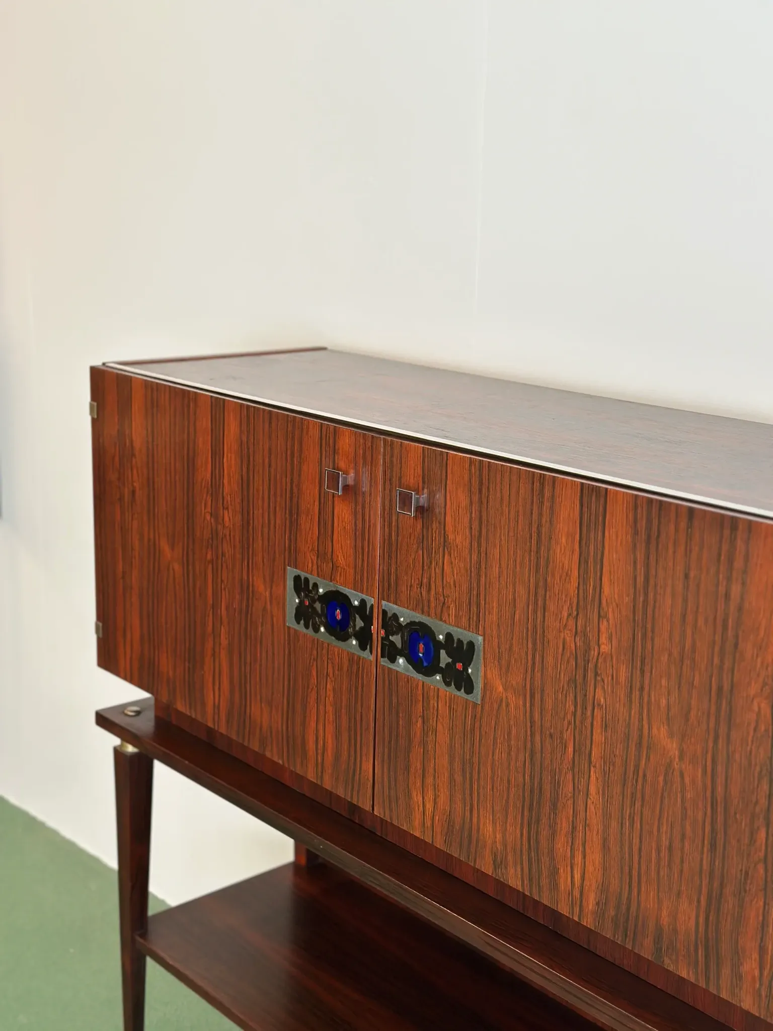 Mid-century rosewood bar cabinet, 1960s
