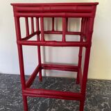 Vintage bamboo stool