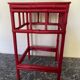 Vintage bamboo stool