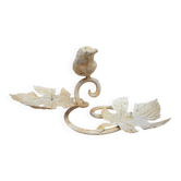 Chandelier oiseau blanc