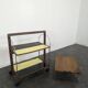 Vintage rolling dessert trolley