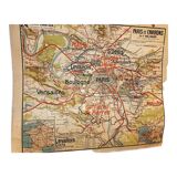 Map vidal lablache Paris