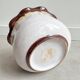 Vintage Italian ceramic planter with a floral decor