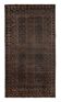 Tapis vintage turc de oushak tissé à la main 125x212 cm