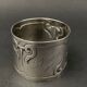 Solid silver towel ring punch minerva denise xxe