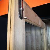 Large glazed Parisian wardrobe, showcase.