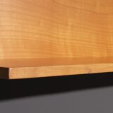 Renz wall shelf designed by Walter Wirz in beech 200 cm