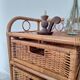 Commode en rotin