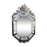 Venetian mirror XIXth 120 x 74 cm