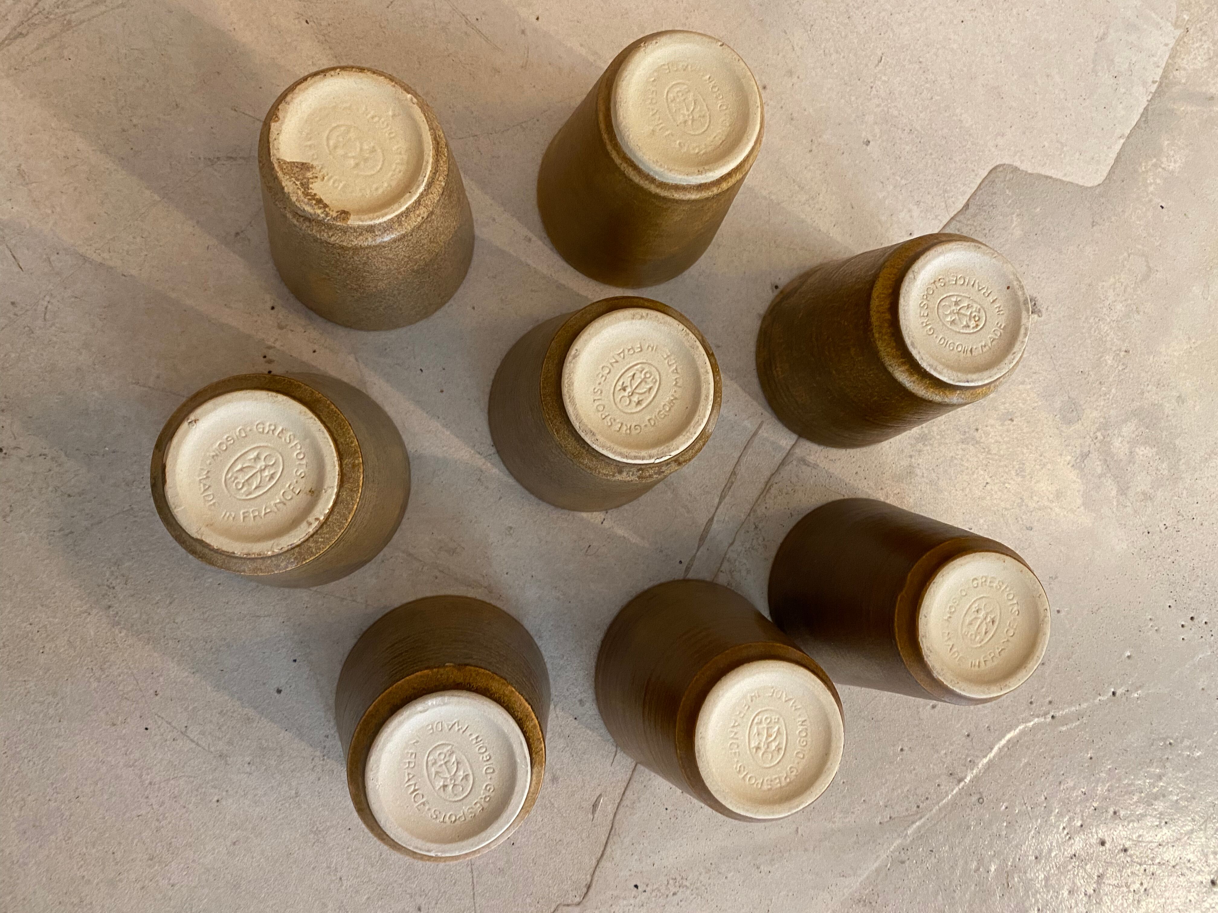 Digoin sandstone glasses