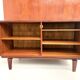 Teak and brass bookshelf designed by Peter Løvig Nielsen, CI.