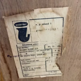 Vintage sideboard by Jitona Brown with doors