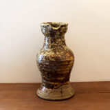 Pichet en grès pyrité Pierre Digan La Borne