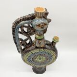 Casserole "Cocotte XXL" ceramic from Manises, 1950s