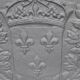 Iron flower iron fireplace plate art foundry never laid