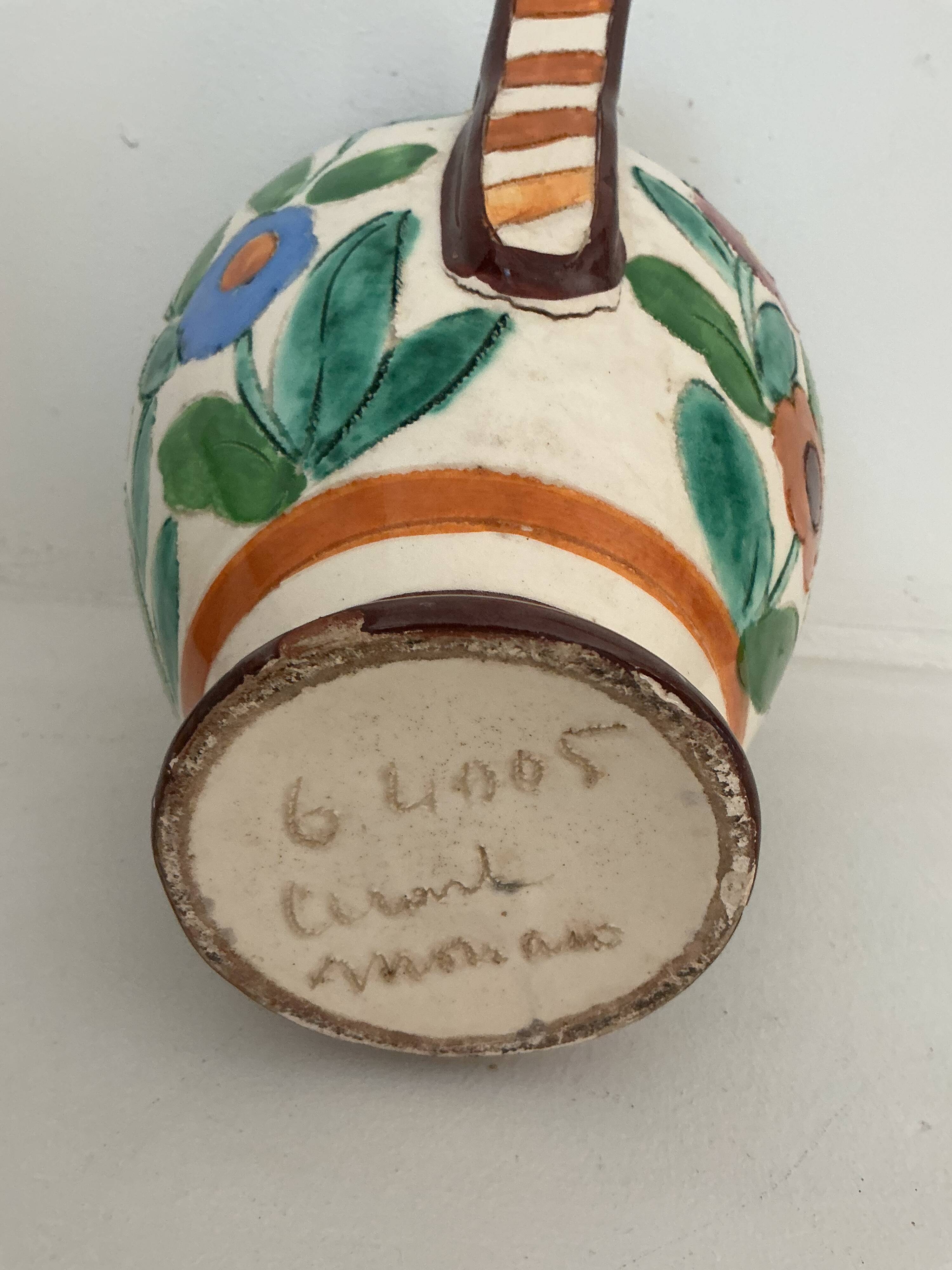 Balustrade vase - Floral decor - Cerart Monaco