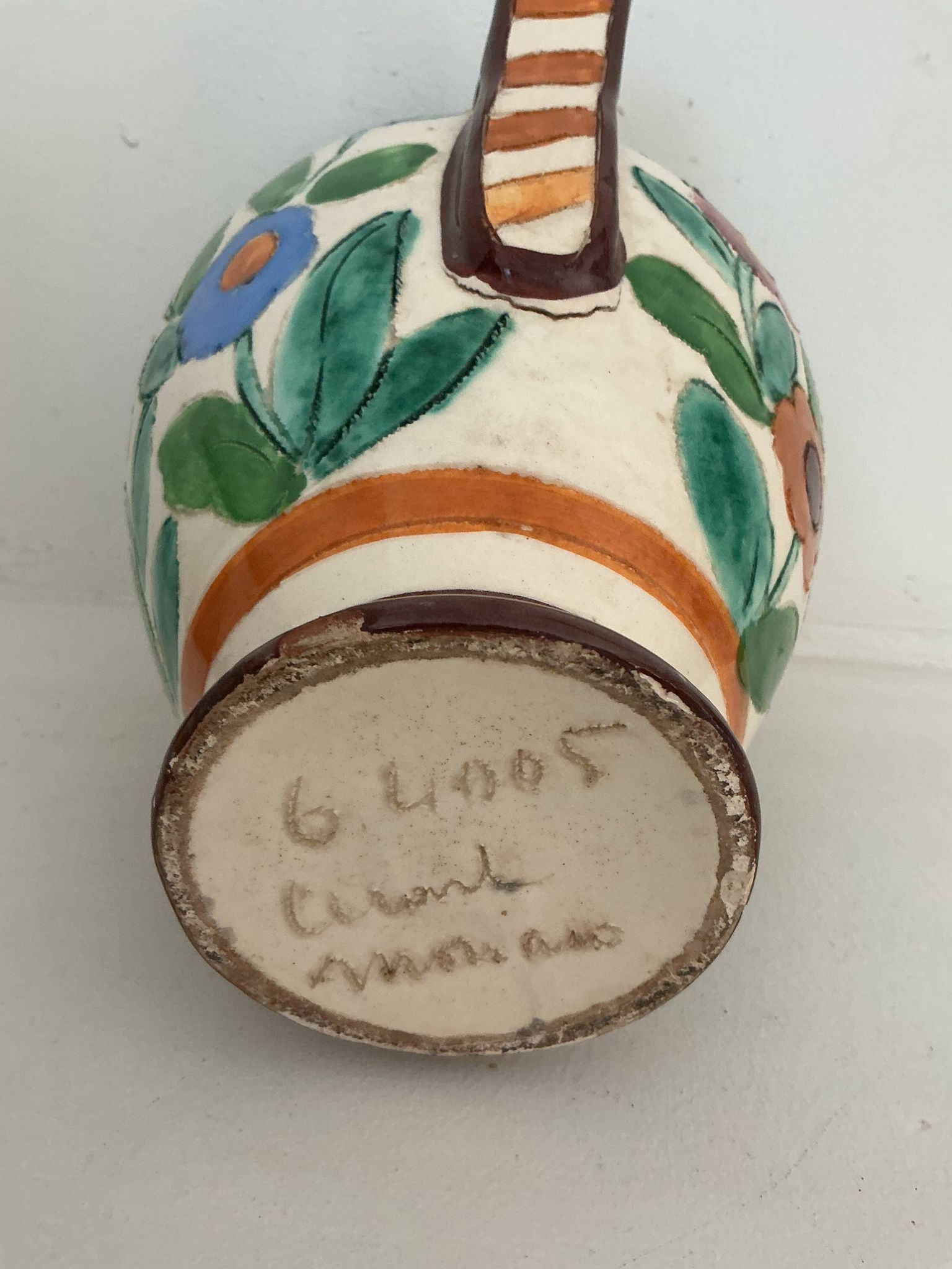 Balustrade vase - Floral decor - Cerart Monaco