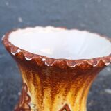 Paul Fouillen Quimper ceramic vase