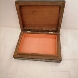 Lot of 2 oriental boxes in marquetry.