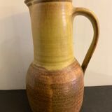 Signed ceramic pitcher or decanter
