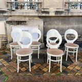 6 "Mouette" chairs by Baumann - 1960s/70s