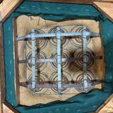 Set of 6 1950s beech chairs.