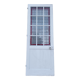Antique solid wood glass door