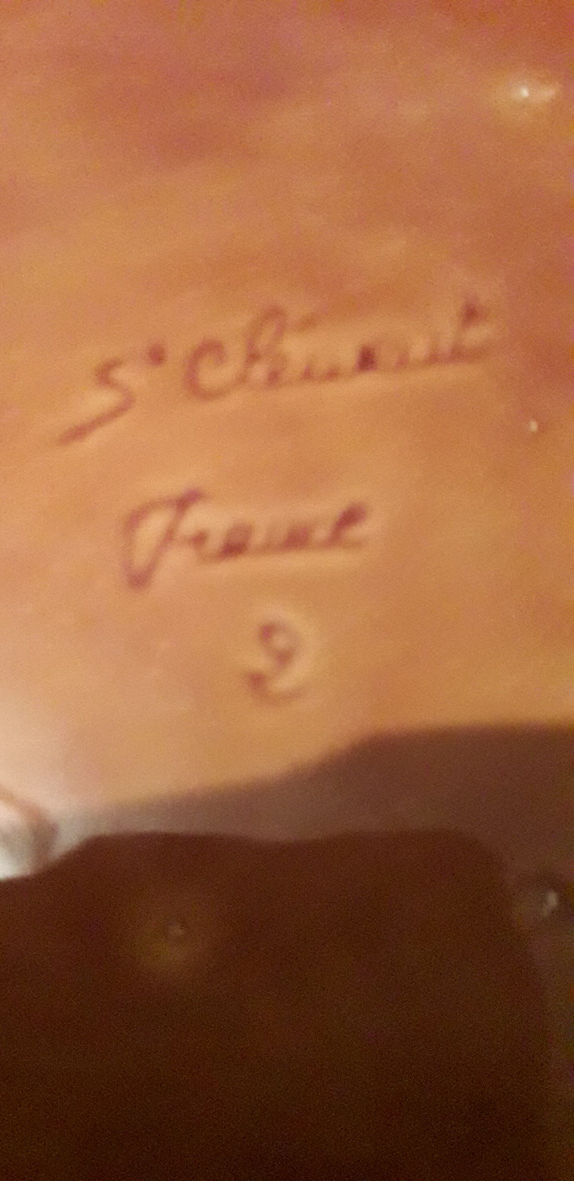 Large ceramic salad bowl/vegetable from St Clément