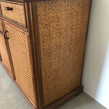 Rattan sideboard