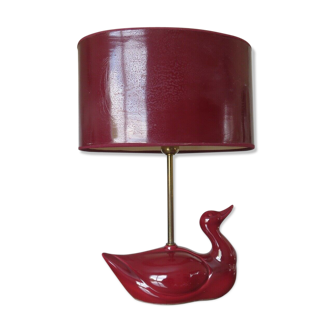Ceramic "duck" lamp in the 70s
