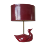 Lampe " canard " en céramique années 70
