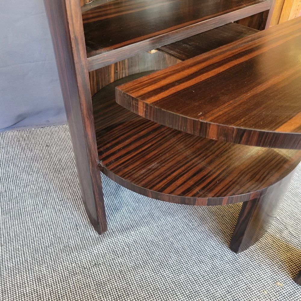 Asymmetrical Art Deco side table
