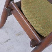 Set of six chairs by Guillerme et Chambron