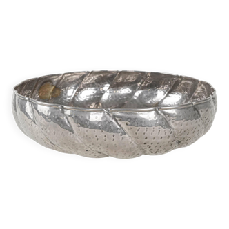 Silver bowl, Italian design, 1960s, made in Italy