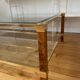 Table basse en verre Pierre Vandel