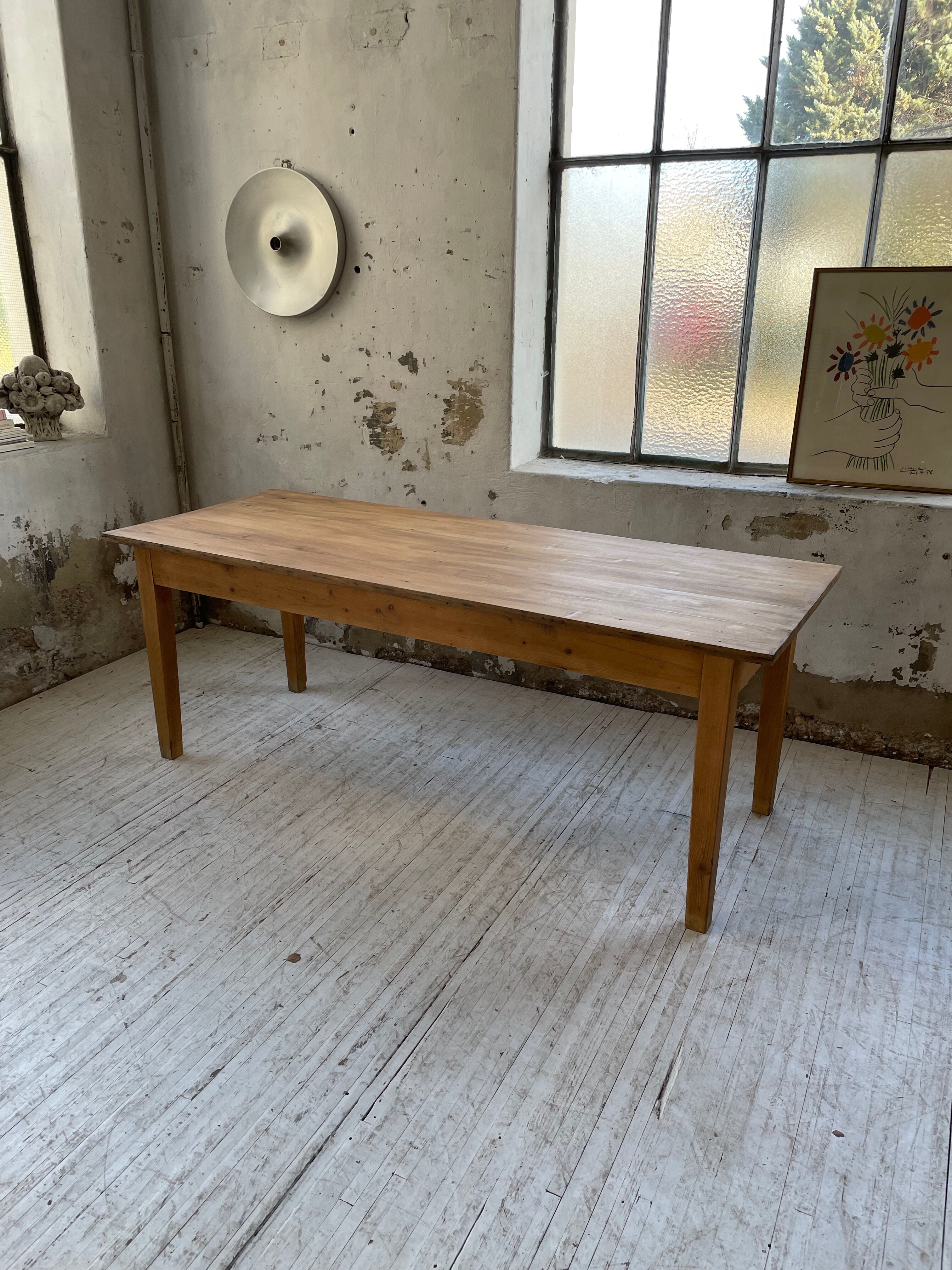 Farmhouse table 2m in pine