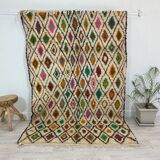 Handmade Moroccan Berber carpet 244 x 160 CM