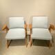 Armchairs model 366 "Bunny" by J. Chierowski vintage